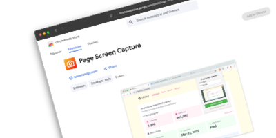 Page Screen Capture Extension